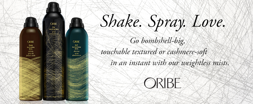 Shake. Spray. Love. Oribe Dry Spray for your Valentine!